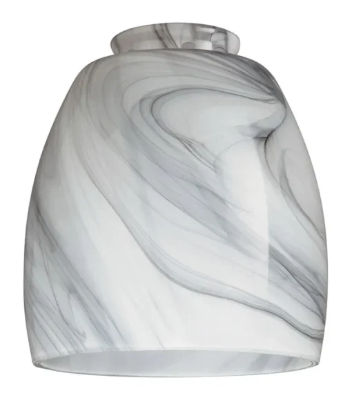 Westinghouse Tapered Barrel Wheat/White Glass Shade 1 pk (Pack of 4)