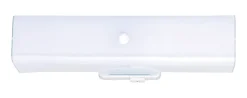 Westinghouse White 2 lights Incandescent Bathroom Channel Fixture Wall Mount