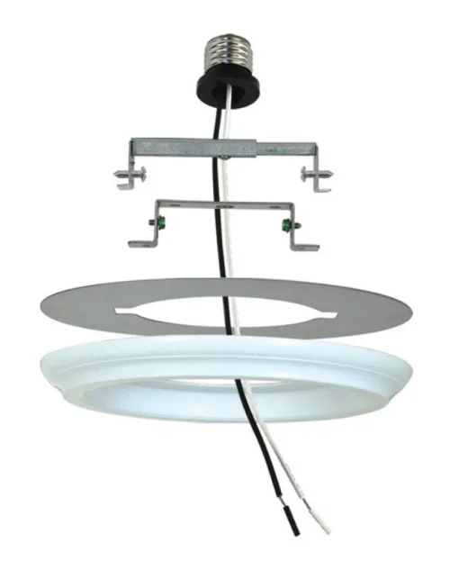 Westinghouse White Plastic Recessed Lighting Housing