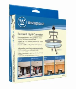 Westinghouse White Plastic Recessed Lighting Housing