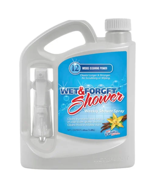 Wet & Forget Vanilla Scent Shower Cleaner 64 oz Spray