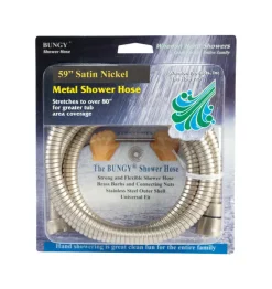 Whedon Bungy Brushed Nickel Stainless Steel 59 in. Shower Hose