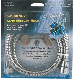 Whedon Bungy Brushed Nickel Stainless Steel 59 in. Shower Hose