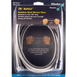 Whedon Bungy Chrome Stainless Steel Shower Hose