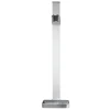 Whedon Chrome Metal 24 in. Handheld Showerhead Glide Rail