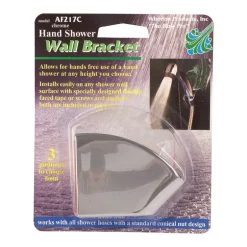 Whedon Chrome Plastic 2 in. Shower Wall Mount Bracket