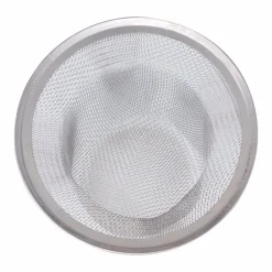 Whedon Drain protector 4-1/2 in. D Chrome Stainless Steel Mesh Strainer