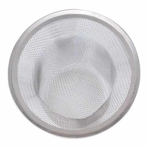 Whedon Drain protector 4-1/2 in. D Chrome Stainless Steel Mesh Strainer