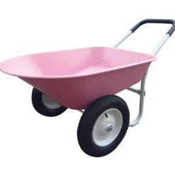 WHEELBARROW PINK 5CU.FT