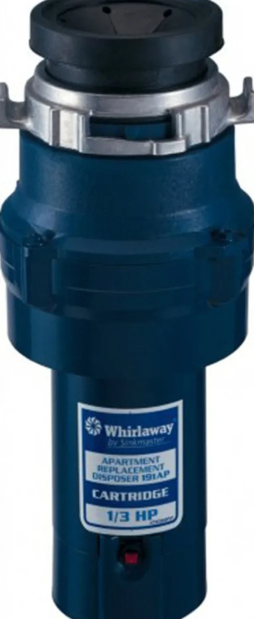 Whirlaway 1/3 HP Garbage Disposal with Power Cord