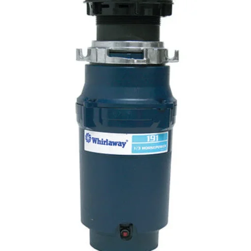 Whirlaway 1/3 HP Garbage Disposal with Power Cord