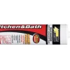 White Lightning Bright White Silicone Fortified Latex Caulk 10 oz. (Pack of 12)