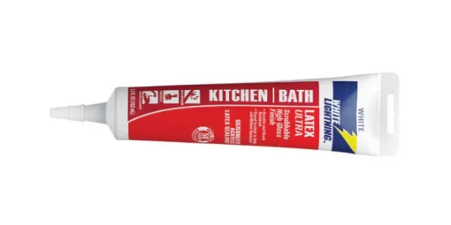 White Lightning White Latex Caulk Sealant 5.5 oz. (Pack of 12)