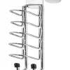 Whitmor 11 in. H x 1-7/8 in. W x 7-7/8 in. L Chrome Belt Ring Hanger 1 pk