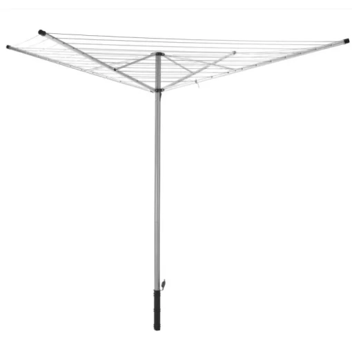 Whitmor 77 in. H X 74.2 in. W X 74.2 in. D Aluminum Clothes Drying Rack