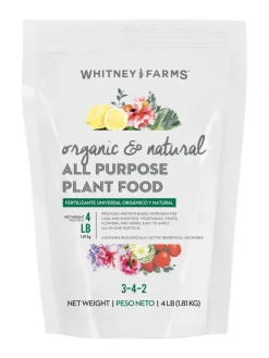 Whitney Farms All Purpose Granules Organic Plant Food 4 lb.