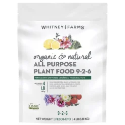 Whitney Farms All Purpose Granules Organic Plant Food 4 lb.