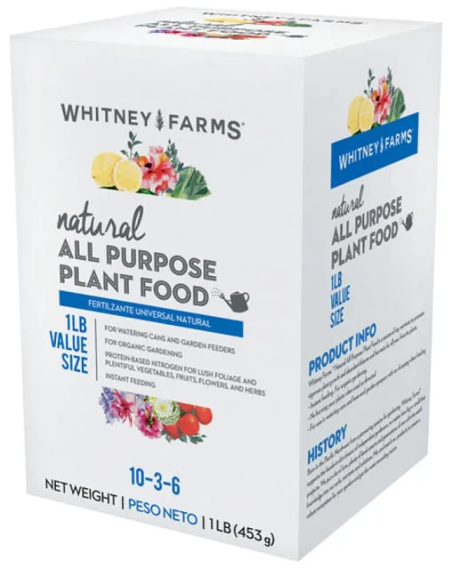 Whitney Farms Natural Organic Plant Food 1 lb.