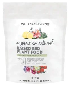 Whitney Farms Organic Granules Plant Food 3 lb
