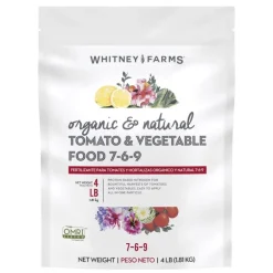 Whitney Farms Tomato & Vegetable Granules Organic Plant Food 4 lb.