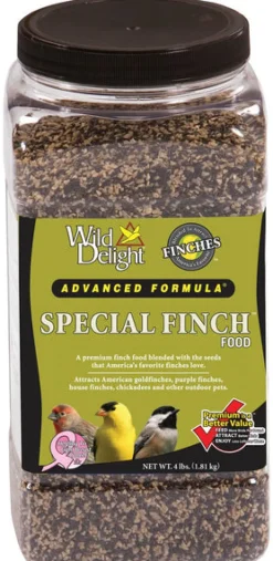 Wild Delight 381340 4 Lb Jar Special Finch™ Food