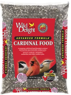 Wild Delight Cardinal Sunflower Seeds Wild Bird Food 7 lb