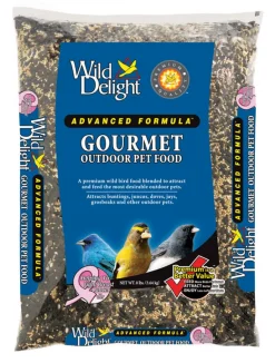Wild Delight Gourmet Assorted Species Sunflower Seeds Wild Bird Food 8 lb
