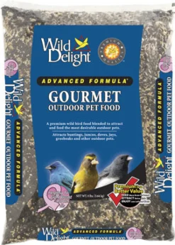 Wild Delight Gourmet Assorted Species Sunflower Seeds Wild Bird Food 8 lb