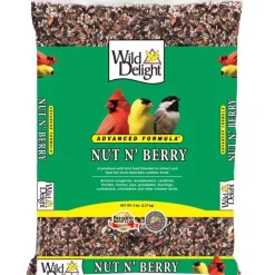 Wild Delight Nut N Berry Assorted Species Sunflower Kernels Wild Bird Food 5 lb