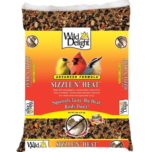 Wild Delight Sizzle N Heat Songbird Sunflower Kernels Wild Bird Food 5 lb
