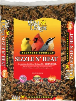 Wild Delight Sizzle N Heat Songbird Sunflower Kernels Wild Bird Food 5 lb