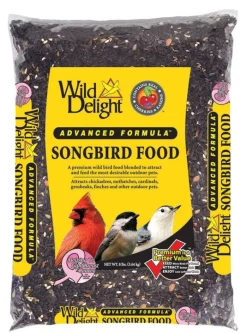 Wild Delight Songbird Sunflower Seeds Wild Bird Food 8 lb