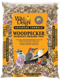 Wild Delight Woodpecker Sunflower Seeds Wild Bird Food 5 lb