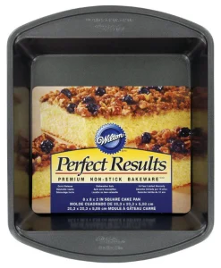 Wilton Premium 8 In. W X 8 In. L Square Cake Pan Gray 1 Pk