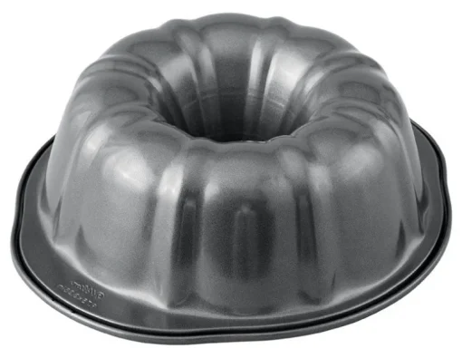 Wilton Premium 9-1/4 In. W X 9-1/4 In. L Fluted Tube Pan Gray 1 Pk