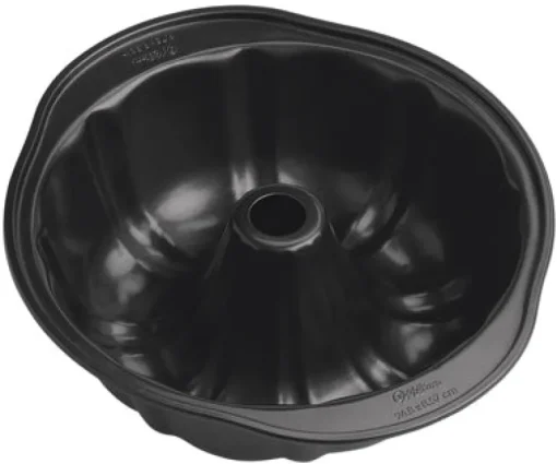 Wilton Premium 9-1/4 In. W X 9-1/4 In. L Fluted Tube Pan Gray 1 Pk