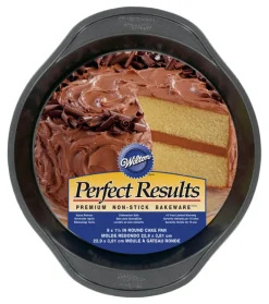 Wilton Premium 9 In. W X 9 In. L Round Cake Pan Gray 1 Pk