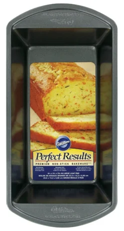 Wilton Premium 5-1/4 in. W X 9-1/4 in. L Loaf Pan Gray 1 pk