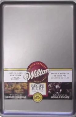 Wilton Recipe Right 9.25 in. W X 13.25 in. L Cookie Pan