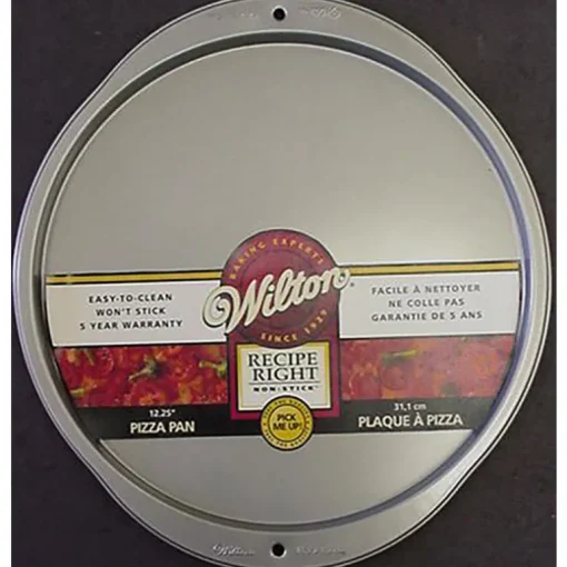 Wilton Recipe Right 12-1/4 in. W Pizza Pan Silver 1 pc