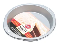Wilton Recipe Right 8 in. W X 8 in. L 8 in. Round Cake Pan Silver