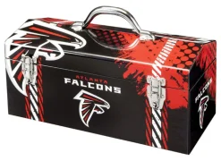 Windco 16.25 in. Steel Atlanta Falcons Art Deco Tool Box 7.1 in. W x 7.75 in. H