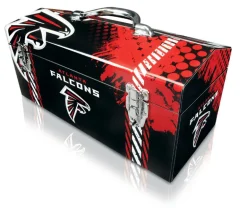 Windco 16.25 in. Steel Atlanta Falcons Art Deco Tool Box 7.1 in. W x 7.75 in. H
