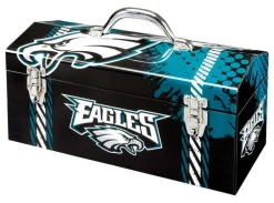 Windco 16.25 in. Steel Philadelphia Eagles Art Deco Tool Box 7.1 in. W x 7.75 in. H