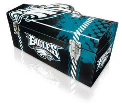 Windco 16.25 in. Steel Philadelphia Eagles Art Deco Tool Box 7.1 in. W x 7.75 in. H