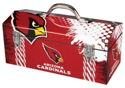 Windco 16.25 in. Arizona Cardinals Art Deco Tool Box Multicolored