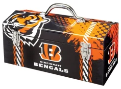 Windco 16.25 in. Cincinnati Bengals Art Deco Tool Box Multicolored