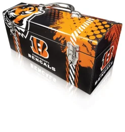 Windco 16.25 in. Cincinnati Bengals Art Deco Tool Box Multicolored