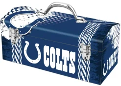 Windco 16.25 in. Indianapolis Colts Art Deco Tool Box Multicolored