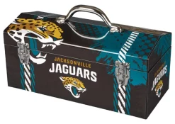 Windco 16.25 in. Jacksonville Jaguars Art Deco Tool Box Multicolored